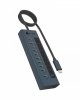 HUB IB-HUB1450-C31 10 x USB TYPE-C Gen 2 z zasilaczem